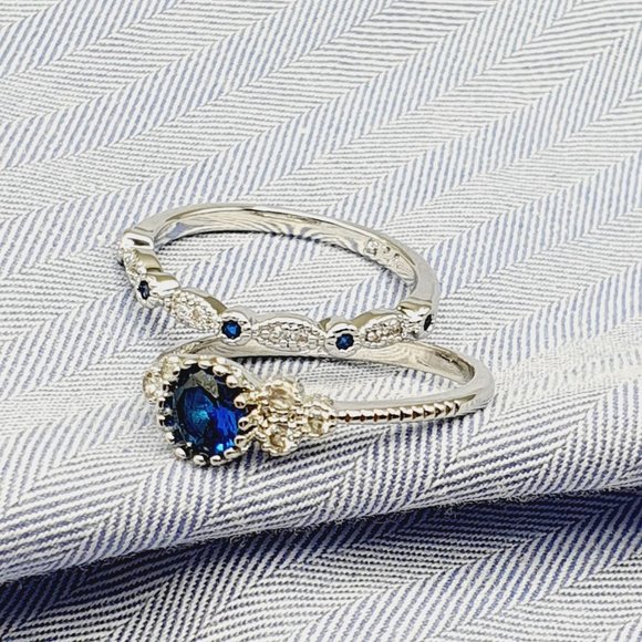 🎁Tiny Round CZ Bright Thin Simple Finger Dainty Ring for Women, EVGG1326 - Picture 4 of 10